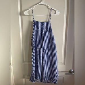 ASOS striped backless summer dress